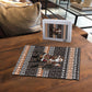 DR Congo Christmas Santa Gorilla Puzzle Kuba Inspired Geometric Pattern