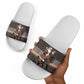 DR Congo Christmas Santa Gorilla Slide Sandals Kuba Inspired Geometric Pattern
