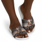 DR Congo Christmas Santa Gorilla Slide Sandals Kuba Inspired Geometric Pattern