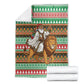 Ethiopia Christmas Santa Lion Blanket Habesha Kemis Woven Border