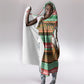 Ethiopia Christmas Santa Lion Hooded Blanket Habesha Kemis Woven Border