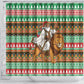 Ethiopia Christmas Santa Lion Shower Curtain Habesha Kemis Woven Border