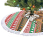 Ethiopia Christmas Santa Lion Tree Skirt Habesha Kemis Woven Border