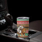 Ethiopia Christmas Santa Lion Tumbler Cup Habesha Kemis Woven Border