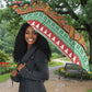 Ethiopia Christmas Santa Lion Umbrella Habesha Kemis Woven Border
