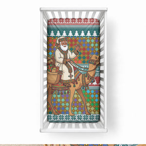 Eritrea Christmas Santa Camel Baby Bed Cover Tigrinya Woven Textile