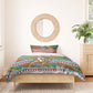 Eritrea Christmas Santa Camel Bedding Set Tigrinya Woven Textile