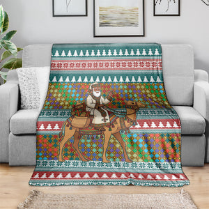 Eritrea Christmas Santa Camel Blanket Tigrinya Woven Textile