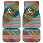 Eritrea Christmas Santa Camel Car Mats Tigrinya Woven Textile