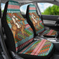 Eritrea Christmas Santa Camel Car Seat Cover Tigrinya Woven Textile