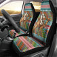 Eritrea Christmas Santa Camel Car Seat Cover Tigrinya Woven Textile