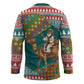 Eritrea Christmas Santa Camel Hockey Jersey Tigrinya Woven Textile