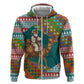 Eritrea Christmas Santa Camel Hoodie Tigrinya Woven Textile