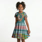 Eritrea Christmas Santa Camel Kid Short Sleeve Dress Tigrinya Woven Textile