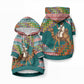 Eritrea Christmas Santa Camel Pet Hoodie Tigrinya Woven Textile