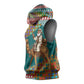Eritrea Christmas Santa Camel Sleeveless Hoodie Tigrinya Woven Textile