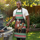 Sudan Christmas Santa Dromedary Camel Apron Sudanese Tobe Inspired Textile
