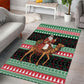 Sudan Christmas Santa Dromedary Camel Area Rug Sudanese Tobe Inspired Textile