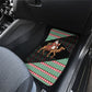 Sudan Christmas Santa Dromedary Camel Car Mats Sudanese Tobe Inspired Textile