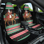 Sudan Christmas Santa Dromedary Camel Car Seat Cover Sudanese Tobe Inspired Textile