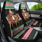 Sudan Christmas Santa Dromedary Camel Car Seat Cover Sudanese Tobe Inspired Textile