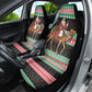 Sudan Christmas Santa Dromedary Camel Car Seat Cover Sudanese Tobe Inspired Textile