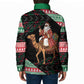 Sudan Christmas Santa Dromedary Camel Padded Jacket Sudanese Tobe Inspired Textile