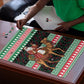 Sudan Christmas Santa Dromedary Camel Puzzle Sudanese Tobe Inspired Textile