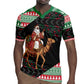 Sudan Christmas Santa Dromedary Camel Rugby Jersey Sudanese Tobe Inspired Textile