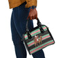 Sudan Christmas Santa Dromedary Camel Shoulder Handbag Sudanese Tobe Inspired Textile