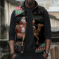 Sudan Christmas Santa Dromedary Camel Sleeveless Puffer Jacket Sudanese Tobe Inspired Textile