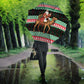 Sudan Christmas Santa Dromedary Camel Umbrella Sudanese Tobe Inspired Textile