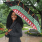 Sudan Christmas Santa Dromedary Camel Umbrella Sudanese Tobe Inspired Textile