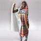 Morocco Christmas Santa Dromedary Camel Hooded Blanket Berber Amazigh Geometric Motifs