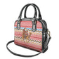 Morocco Christmas Santa Dromedary Camel Shoulder Handbag Berber Amazigh Geometric Motifs