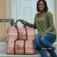 Morocco Christmas Santa Dromedary Camel Travel Bag Berber Amazigh Geometric Motifs