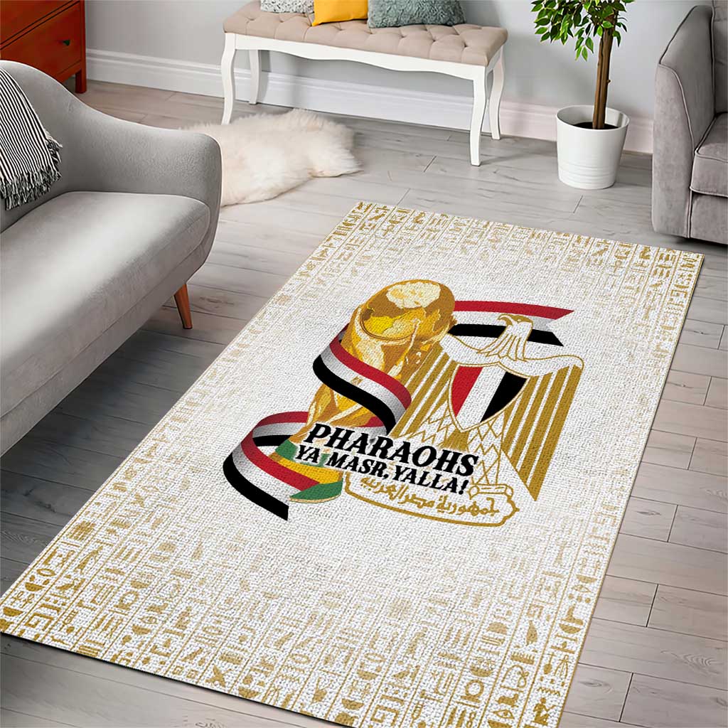 Egypt WC26 Future Champions Area Rug Ya Masr Yalla