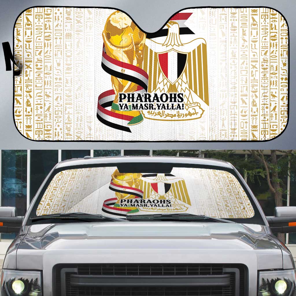 Egypt WC26 Future Champions Auto Sun Shade Ya Masr Yalla