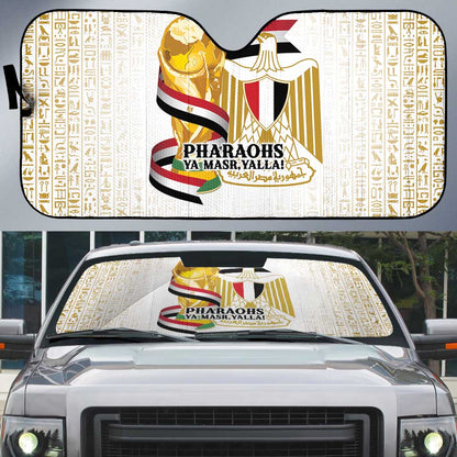 Egypt WC26 Future Champions Auto Sun Shade Ya Masr Yalla