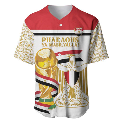 Personalized Egypt WC26 Future Champions Baseball Jersey Ya Masr Yalla