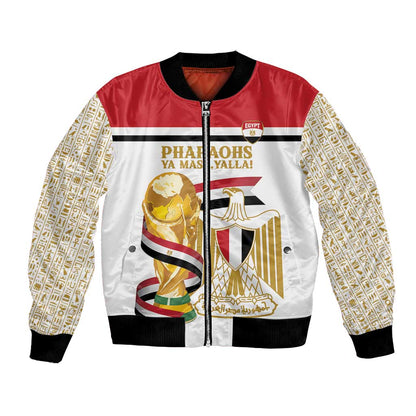 Personalized Egypt WC26 Future Champions Bomber Jacket Ya Masr Yalla