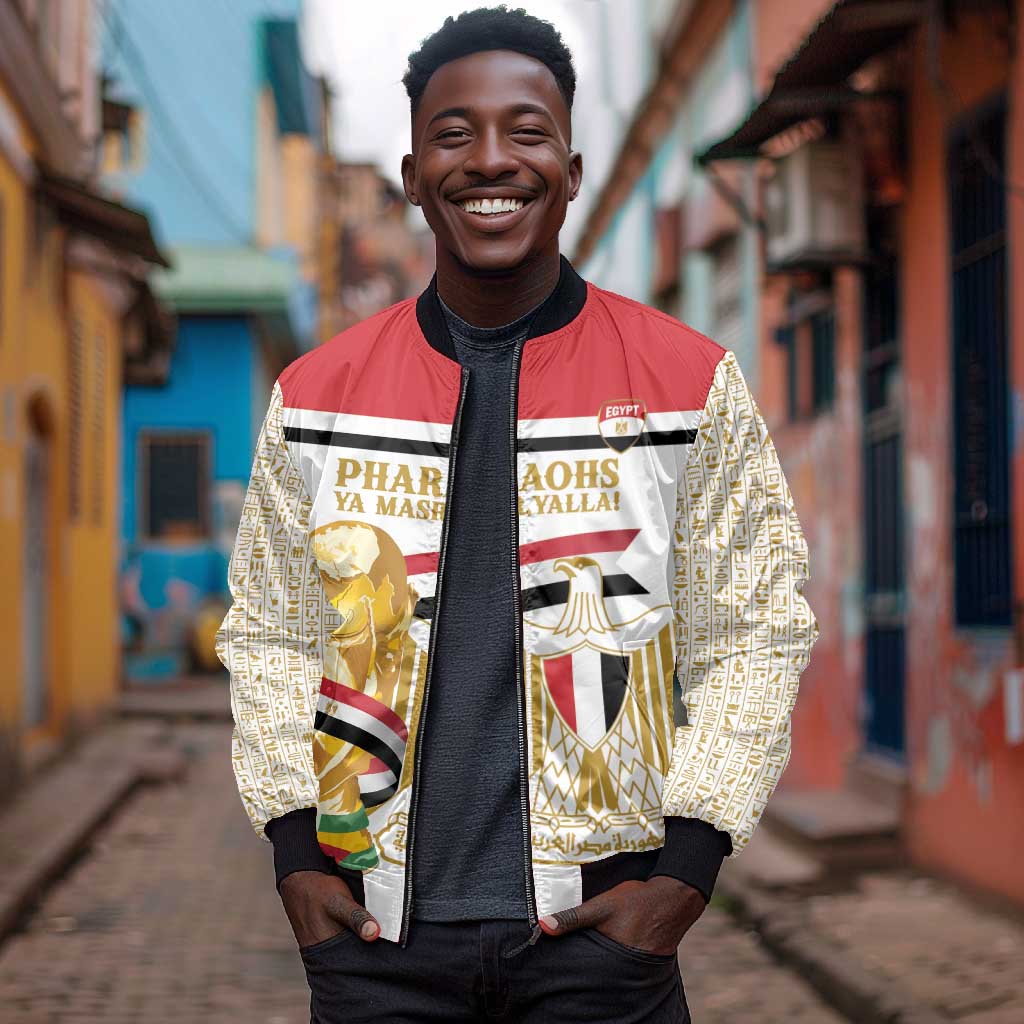 Personalized Egypt WC26 Future Champions Bomber Jacket Ya Masr Yalla