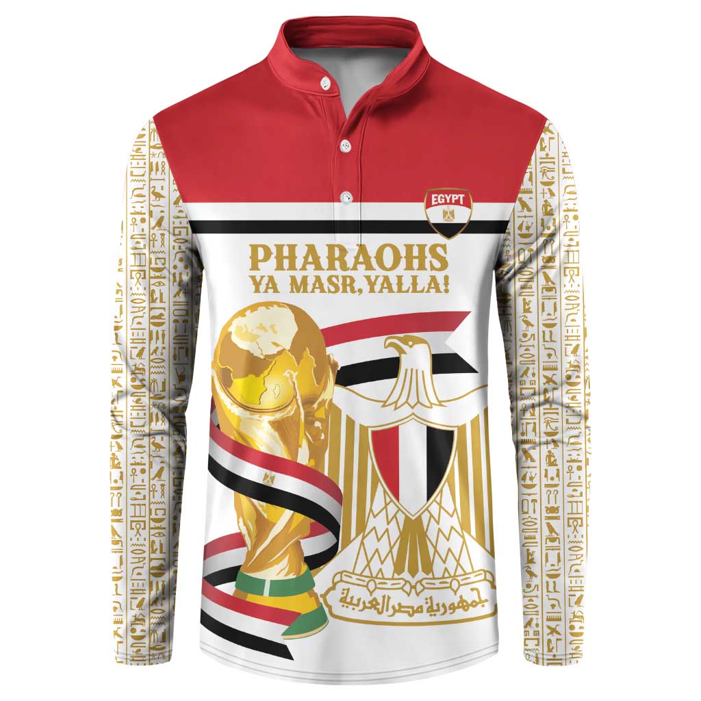 Personalized Egypt WC26 Future Champions Button Sweatshirt Ya Masr Yalla