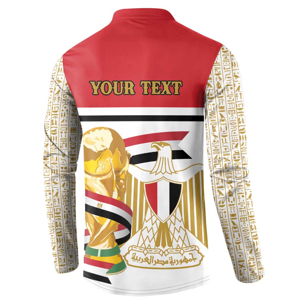 Personalized Egypt WC26 Future Champions Button Sweatshirt Ya Masr Yalla