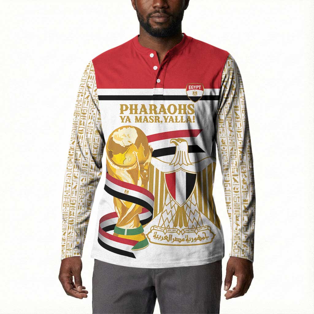Personalized Egypt WC26 Future Champions Button Sweatshirt Ya Masr Yalla