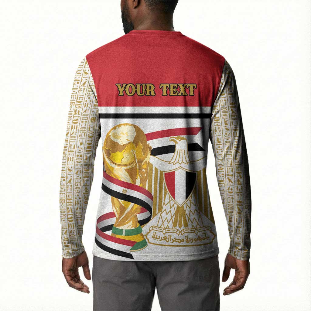 Personalized Egypt WC26 Future Champions Button Sweatshirt Ya Masr Yalla