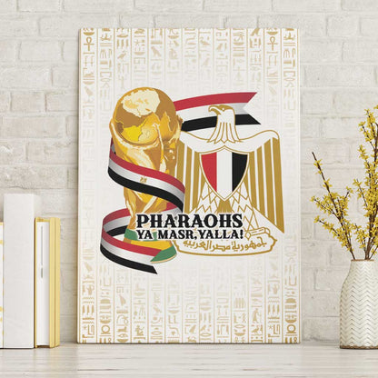 Egypt WC26 Future Champions Canvas Wall Art Ya Masr Yalla