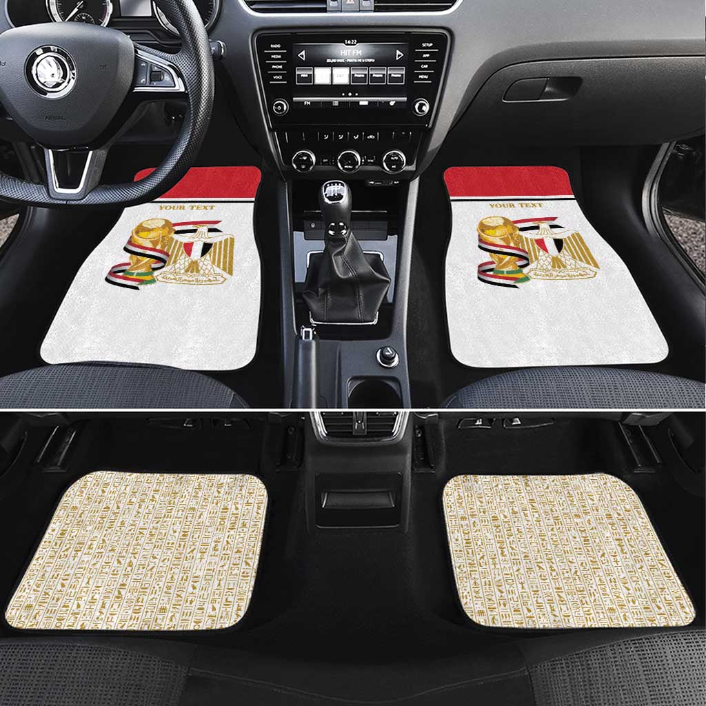 Personalized Egypt WC26 Future Champions Car Mats Ya Masr Yalla