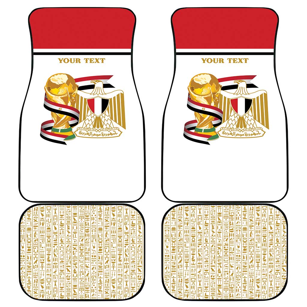 Personalized Egypt WC26 Future Champions Car Mats Ya Masr Yalla