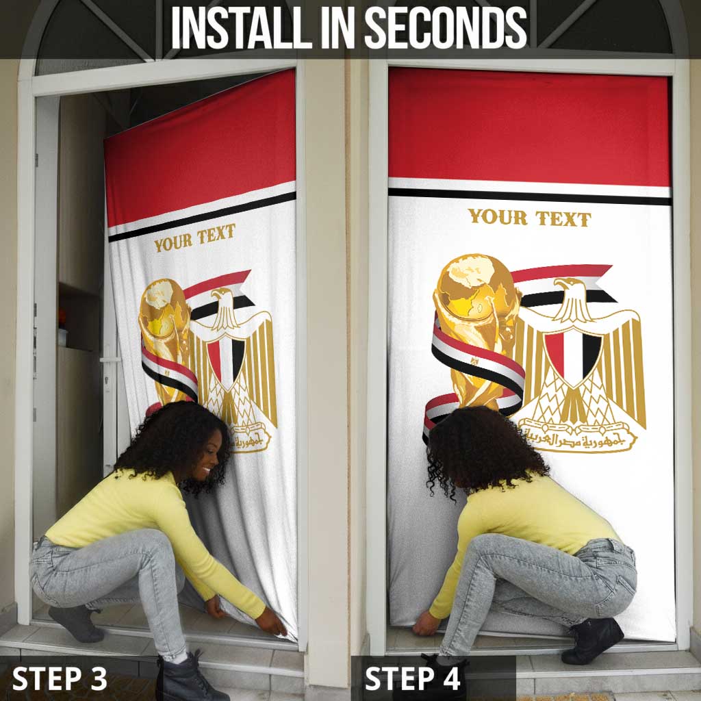Personalized Egypt WC26 Future Champions Door Cover Ya Masr Yalla